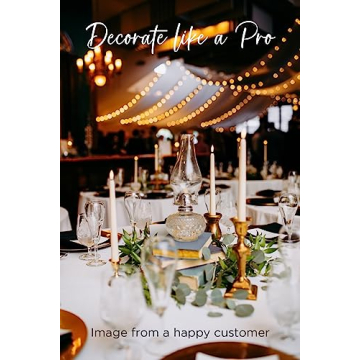 Enchanted Spaces 10 Ivory Flameless LED Taper Candles