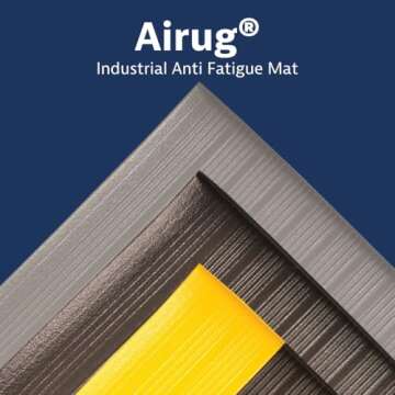 Notrax 410 Airug® Anti Fatigue Mat - 3' x 12' with Enhanced Safety Features