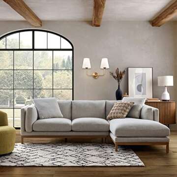 Elegant Wall Sconce with White Tapered Shades - TERLEENART