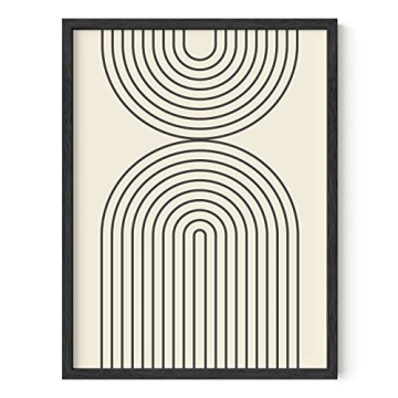 HAUS AND HUES Neutral Wall Art Prints - Boho Art Wall Prints for Creative Decor