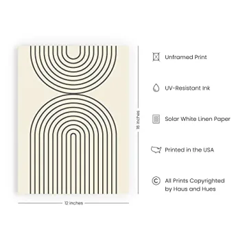 Haus and Hues Neutral Wall Art Prints - Elegant Boho Decor