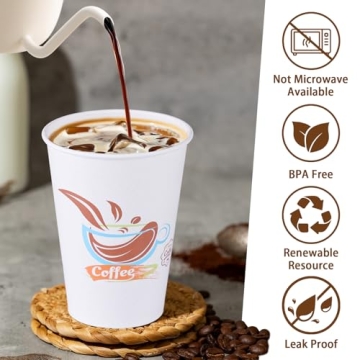 Durable Disposable Lamosi Coffee Cups Set for Every Occasion