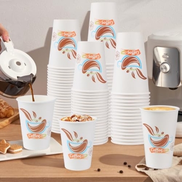 Durable Disposable Lamosi Coffee Cups Set for Every Occasion