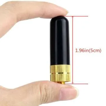 Retevis Short Walkie Talkie Antenna,1.96IN SMA Female Antenna, 136-174/400-480MHz Ham Radio Antenna,for Retevis RT29 RT86 RA79 RT29D Aliunce HD1 HD2,Compatible with Baofeng UV-5R BTECH Kenwood(1 Pack)