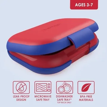 Bentgo Kids Chill Lunch Box - Leak-Proof & Fun Bento Solution