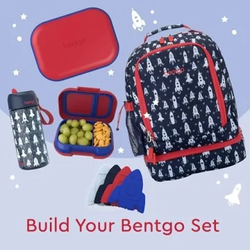Bentgo Kids Chill Lunch Box - Leak-Proof & Fun Bento Solution