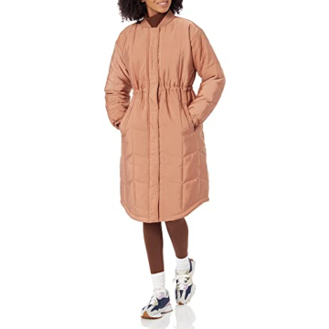 Amazon Essentials Women's Oversized Quilted Coat - Stylish & Warm