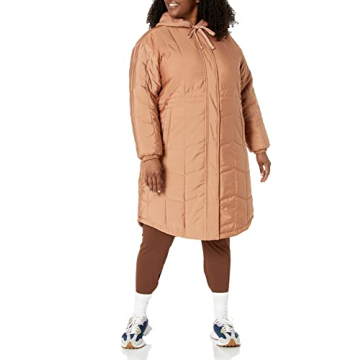 Amazon Essentials Women's Quilted Coat - Chic & Comfortable