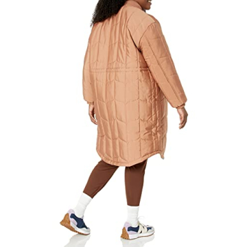 Amazon Essentials Women's Quilted Coat - Chic & Comfortable