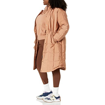 Amazon Essentials Women's Quilted Coat - Chic & Comfortable