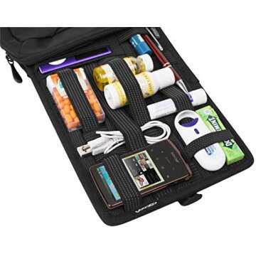 Cocoon CPG8BK GRID-IT!® Accessory Organizer - Medium 10.5" x 7.5" (Black)