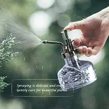 XXXFLOWER Glass Plant Mister for Indoor Plant Care