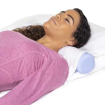 OPTP The Original McKenzie Cervical Roll, 20" Neck Support Pillow to Relieve Neck and Back Pain - Ro...