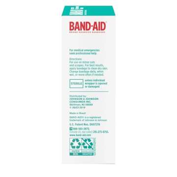 Band-Aid Skin-Flex Adhesive Bandages, Waterproof Comfort