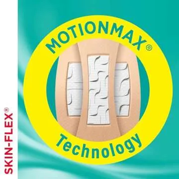 Band-Aid Skin-Flex Adhesive Bandages, Waterproof Comfort