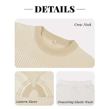 Faleave Women's Stylish 2 Piece Outfit for Comfort and Style