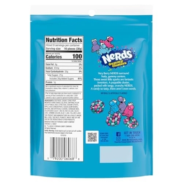 NERDS Gummy Clusters Very Berry 8 oz Candy