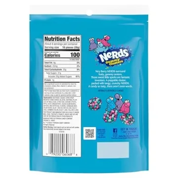 NERDS Gummy Clusters Very Berry 8 oz Candy
