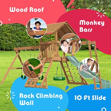 Playtime Fun with Creative Playthings Northbridge Swing Set