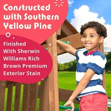 Playtime Fun with Creative Playthings Northbridge Swing Set