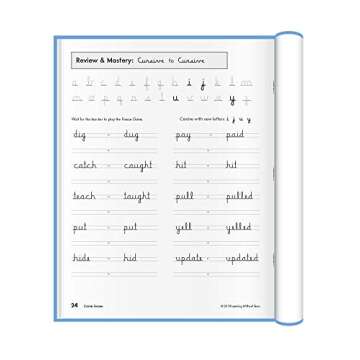 Learning Without Tears - Cursive Success Student Workbook - 4th Grade Cursive & Language Arts