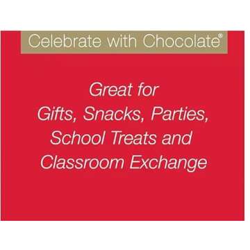 Valentine's Day Gift - Elmer Chocolate Valentine's Day Rose Flowers Heart Shaped, 2 Ounce Chocolate Gift Box - 12 Count Case . Classroom Gift Exchange For School- Daycare- Work. Come With Maryse's Place Treat Bag (Elmer heart shape chocolate)