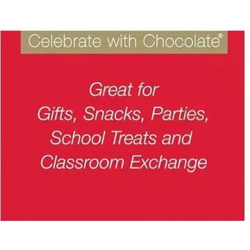 Valentine's Day Gift - Elmer Chocolate Valentine's Day Rose Flowers Heart Shaped, 2 Ounce Chocolate Gift Box - 12 Count Case . Classroom Gift Exchange For School- Daycare- Work. Come With Maryse's Place Treat Bag (Elmer heart shape chocolate)