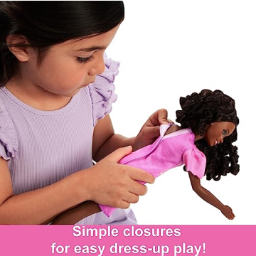 Buy My First Barbie Preschool Doll, 13.5-inch Poseable Fun
