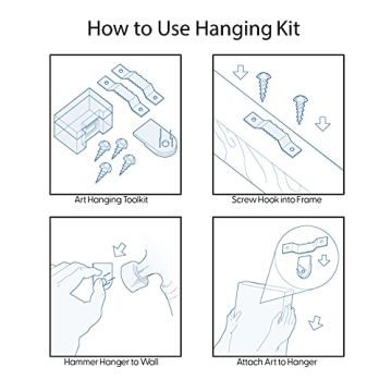 Stylish SIGNLEADER Framed Canvas Wall Art for Any Room