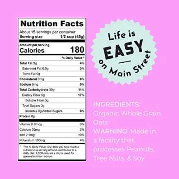 Bakery On Main Organic Gluten-Free Quick Oats - 24oz