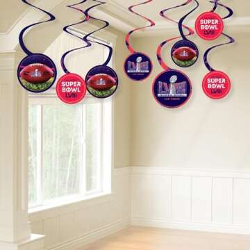 Party City Super Bowl Tableware Kit for 20 Guests