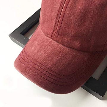 Stylish Adjustable Vintage Washed Baseball Cap for Everyone