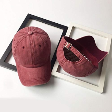 Stylish Adjustable Vintage Washed Baseball Cap for Everyone