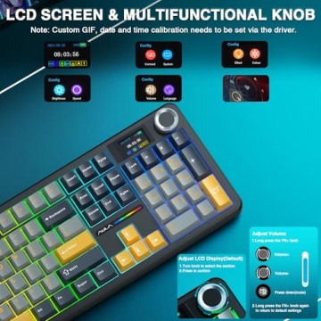 Aula F108 Pro Wireless Mechanical Keyboard for Gamers