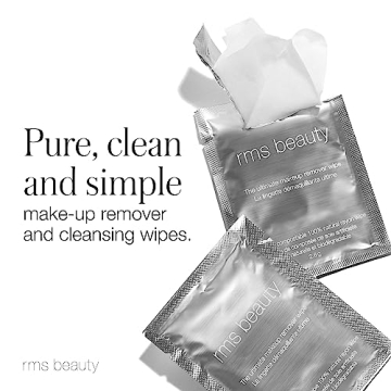 RMS Beauty Coconut Oil Makeup Remover Wipes for All Skin Types