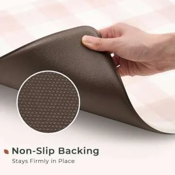 Farmhouse Plaid Kitchen Mats Set - Comfort & Style