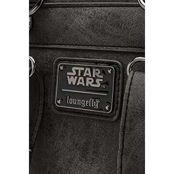 Loungefly x Star Wars Imperial Convertible Mini Backpack, Black