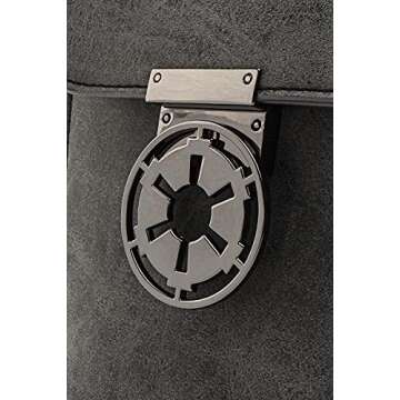 Loungefly x Star Wars Imperial Convertible Mini Backpack, Black