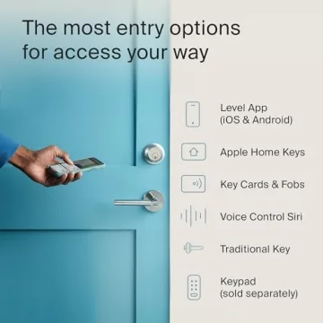 Smart Keyless Entry with Level Lock+ for Apple