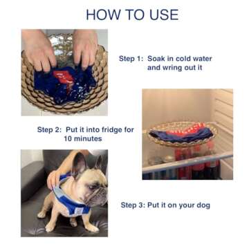 iChoue French Bulldog Summer Cooling Shirt for Dogs UV Sun Protection Vest Sleeveless Stretchy Tank ...