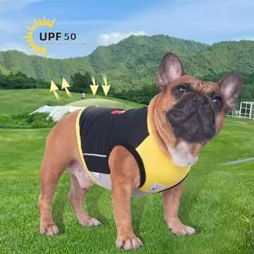 iChoue French Bulldog Summer Cooling Shirt for Dogs