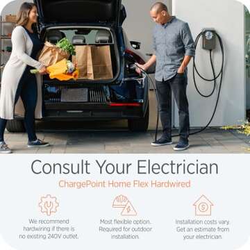 ChargePoint HomeFlex EV Charger - Fast, Reliable Charging