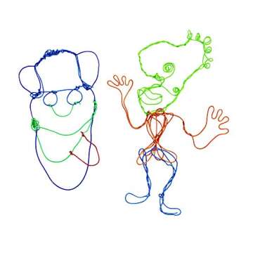 Twisteez - TW-50 Craft Sculpture Wire, 125 ft, Assorted Color, Pack of 50 - 427502