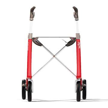 byACRE Ultralight Rollator Walker with Organizer Bag
