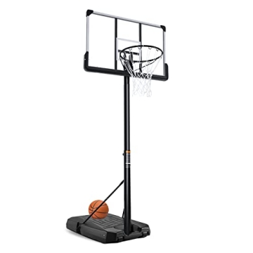 Adjustable Portable Basketball Hoop: Perfect for All Ages!
