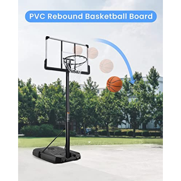 Adjustable Basketball Hoop Goal for All Ages - Portable & Sturdy