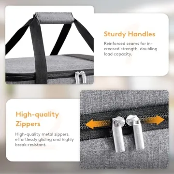 LUNCIA Insulated Casserole Carrier for Food Transport