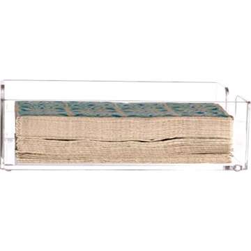 Cq Acrylic Guest Towel Napkin Holder for Kitchen Dining