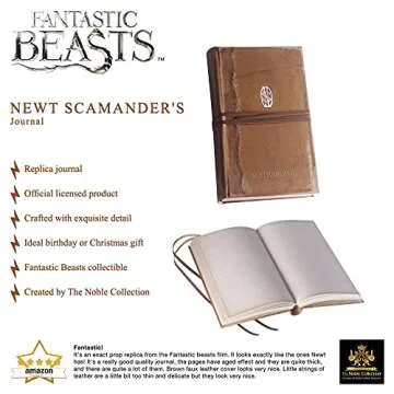 The Noble Collection Newt Scamander's Journal