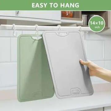 Gintan Flexible TPU Cutting Board - BPA-Free and Knife Friendly